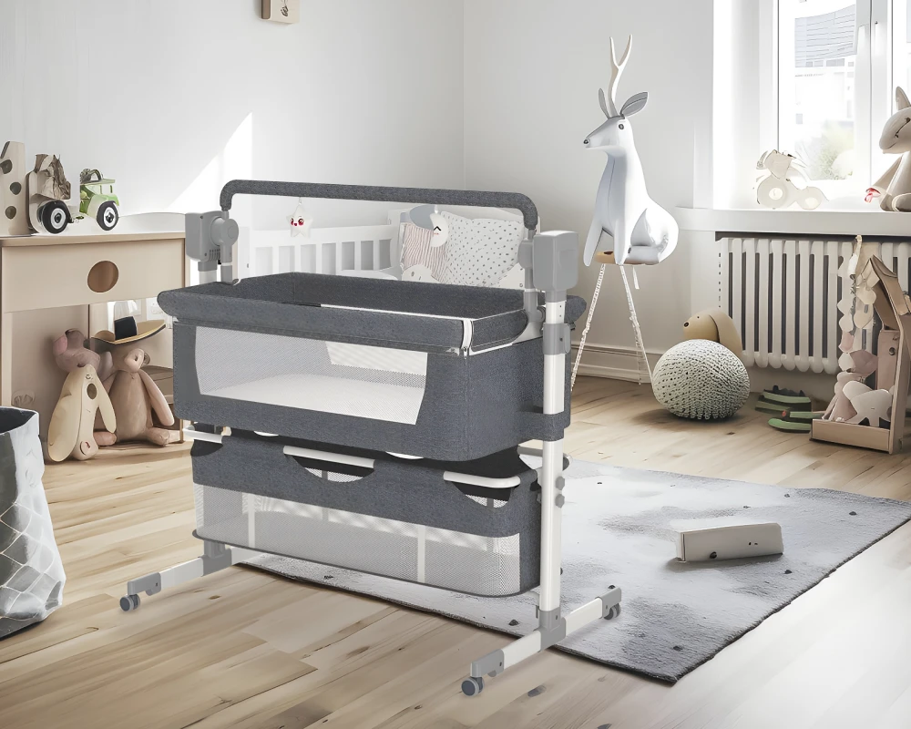 rocking bassinet cradle